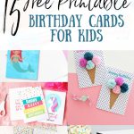 10 The Best Free Printable Birthday Cards For Kids