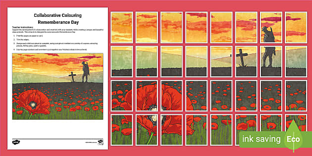 remembrance day activities for kids printable