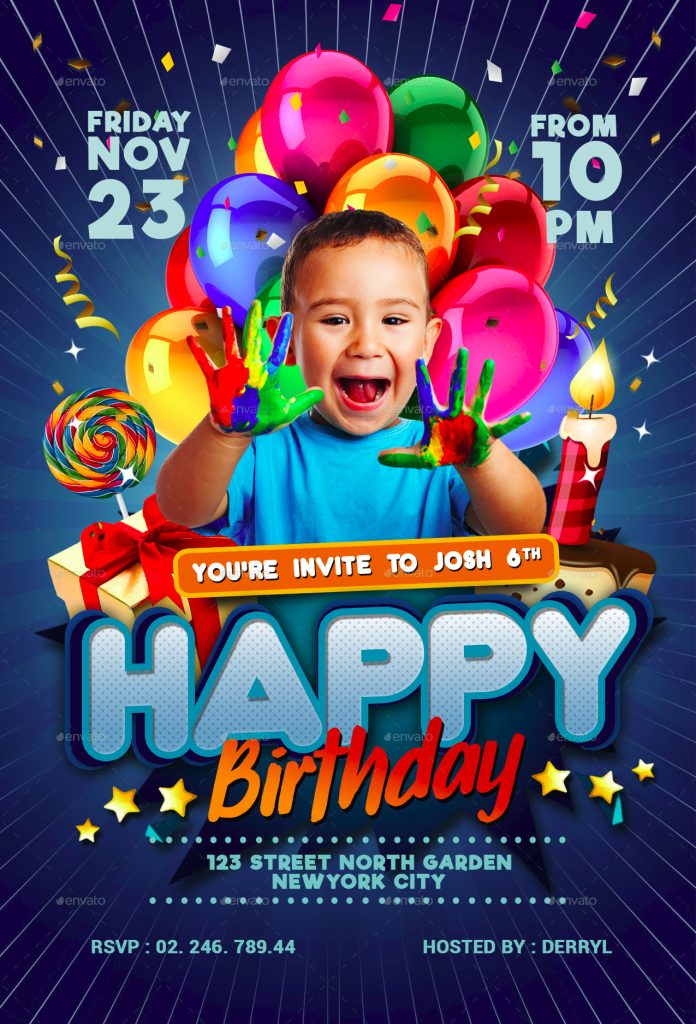 16 Children Birthday Invitation Examples To Download