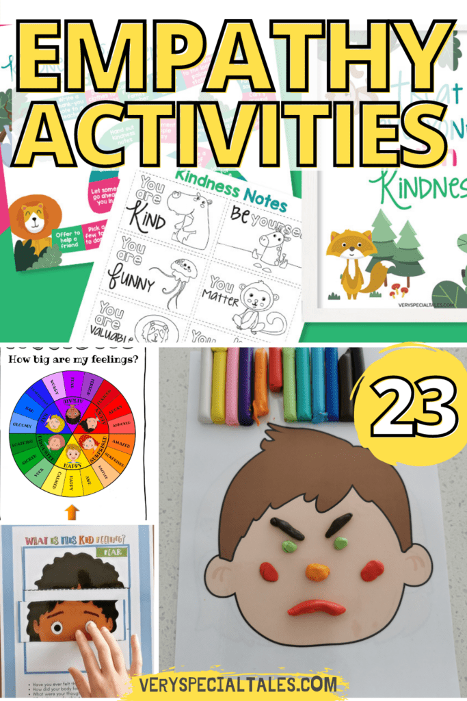 23 Fun Empathy Activities For Kids Printable Kindness Challenge 