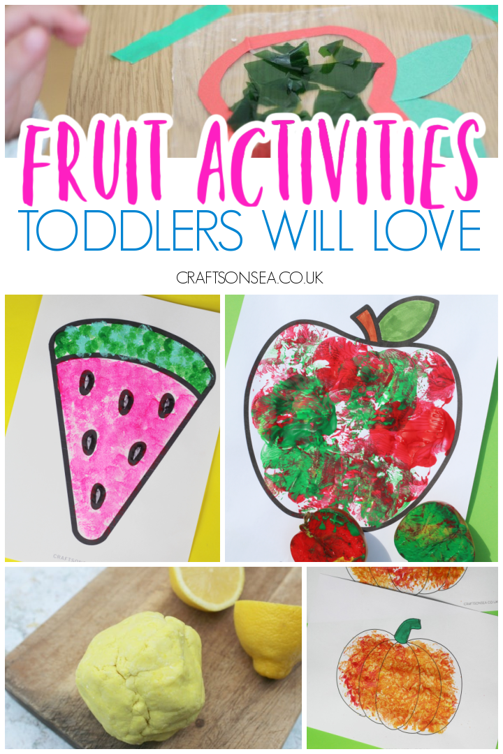 23 Fun Fruit Activities For Toddlers And Preschoolers Crafts On Sea