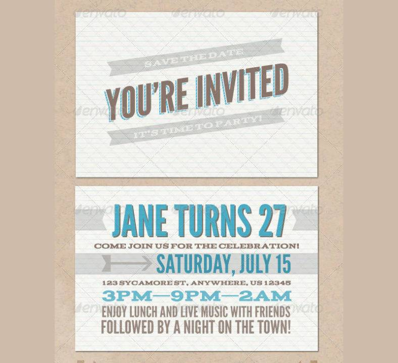23 Get Together Invitation Templates PSD PDF Word Publisher