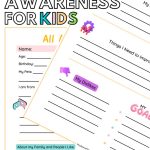 28 Self Awareness Activities For Kids Printable PDF Coping Skills