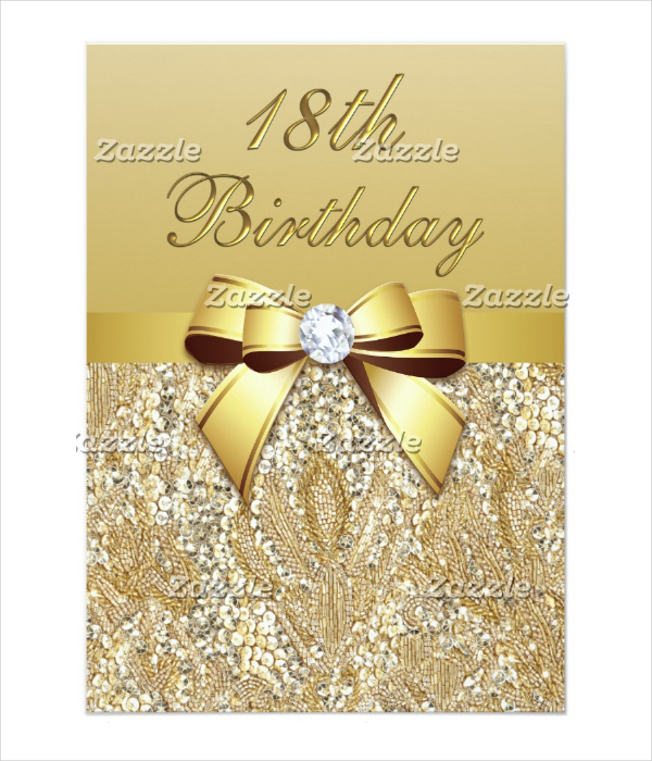 7 18th Birthday Invitation Designs Templates PSD AI