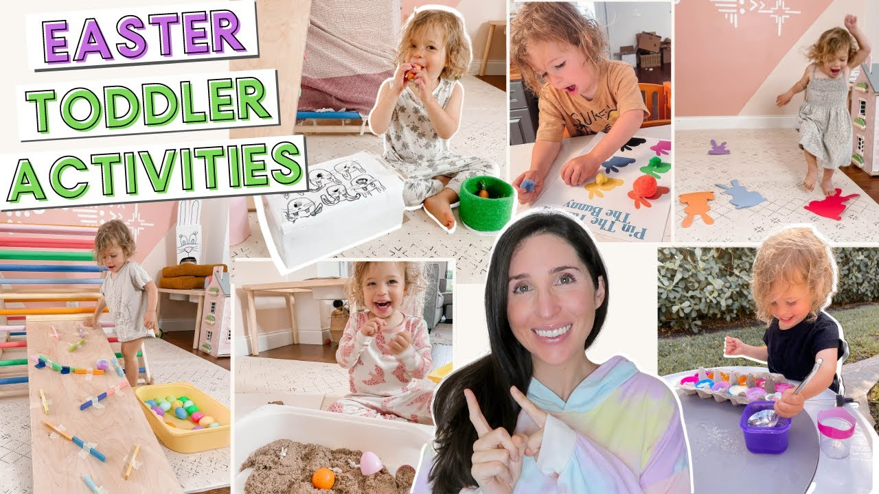 9 BEST Easter Activities For Toddlers Preschoolers Simple Indoor 
