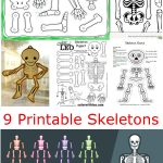 9 Printable Skeleton Crafts Printables 4 Mom