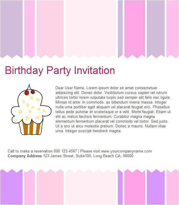 97 Creating Party Invitation Reminder Template In Photoshop For Party 
