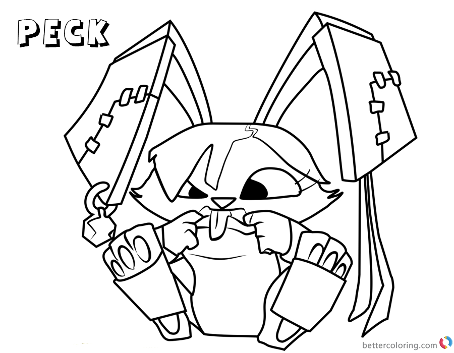 Animal Jam Coloring Pages Peck Free Printable Coloring Pages