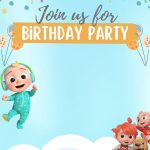 Birthday Invitation Card Template 2nd Birthday Party Themes Free