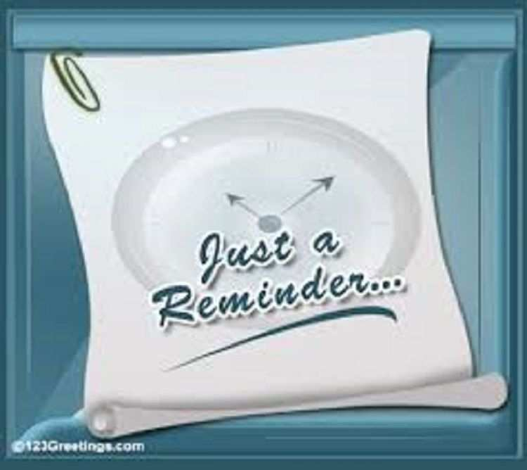 invitation reminder template