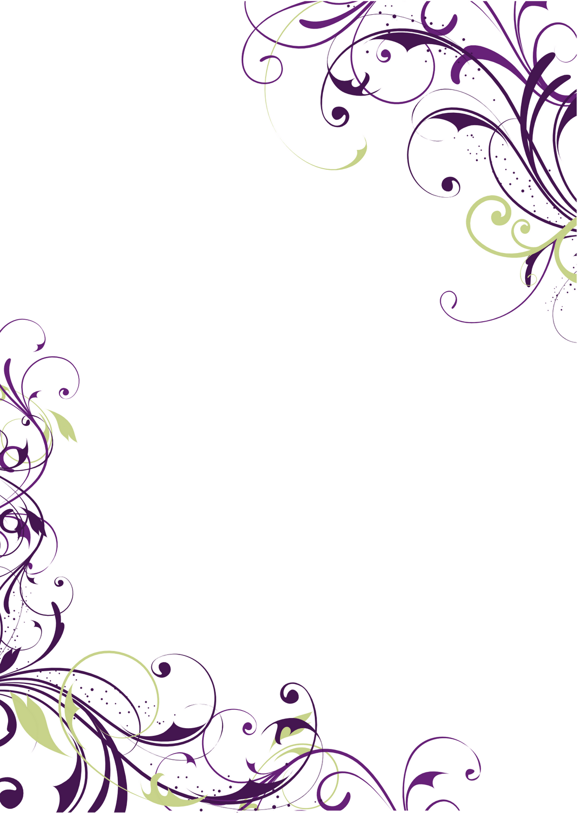 Blank Wedding Invitation Designs Templates