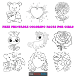 Coloring Sheets For Girls Printable Free Coloring Sheet Printables