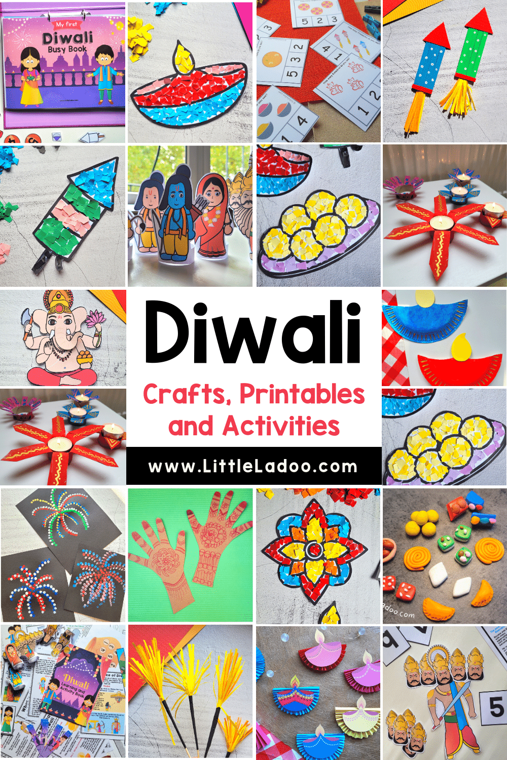 Diwali Crafts Printables And Activities For Kids Artofit