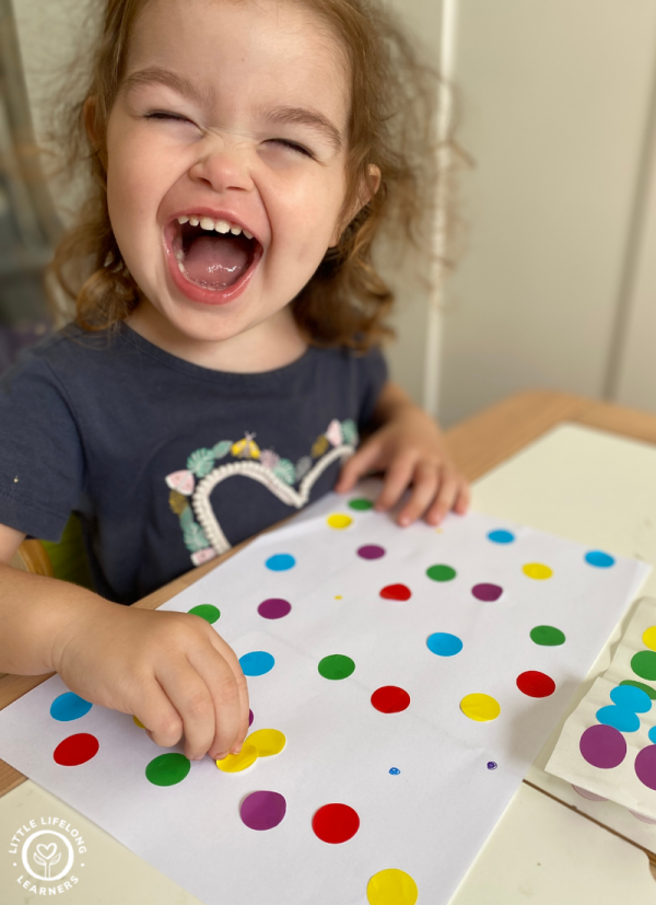 dot sticker activities for toddlers printable