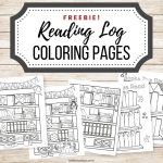 Free Coloring Reading Log Printable Leslie Maddox