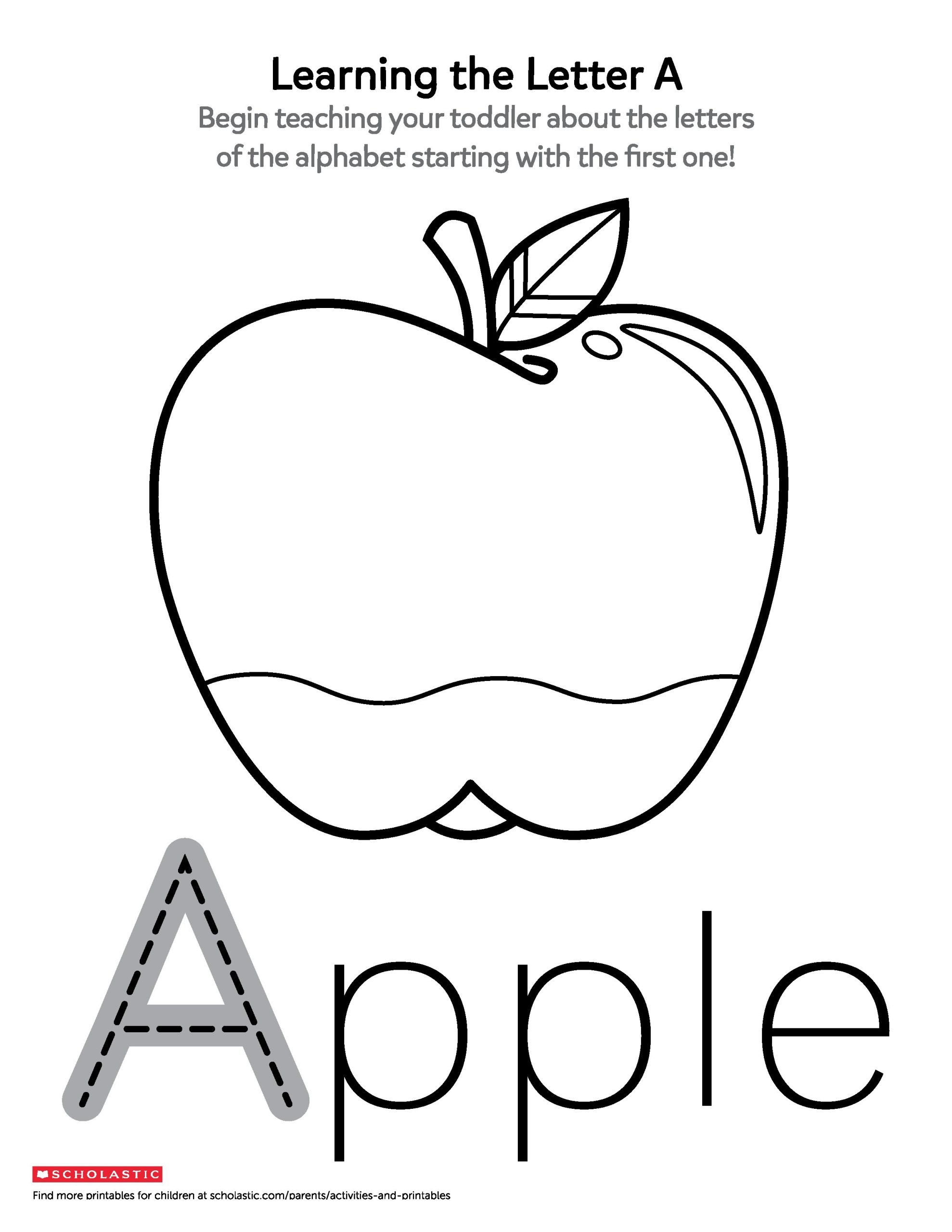 Free Educational Printables For 2 Year Olds