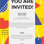 Free Email Party Invitation Template In MS Word Publisher Illustrator