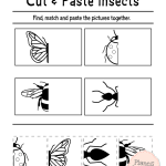 Free Preschool Rainbow Color And Cut Worksheet Free Printable Cut And
