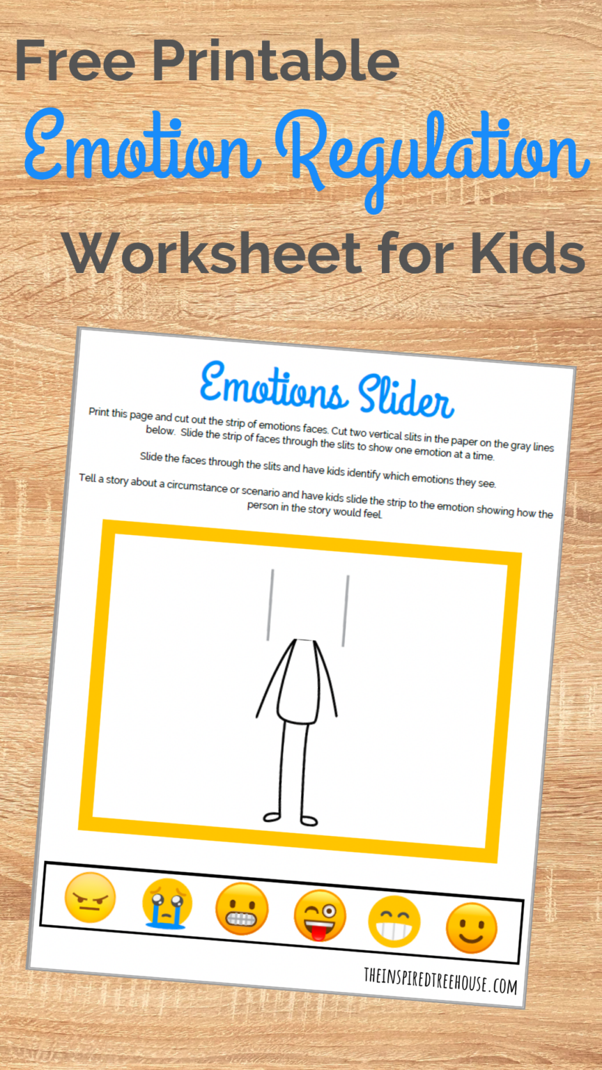 Free Printable Emotional Regulation Activities For Kids The Inspired 