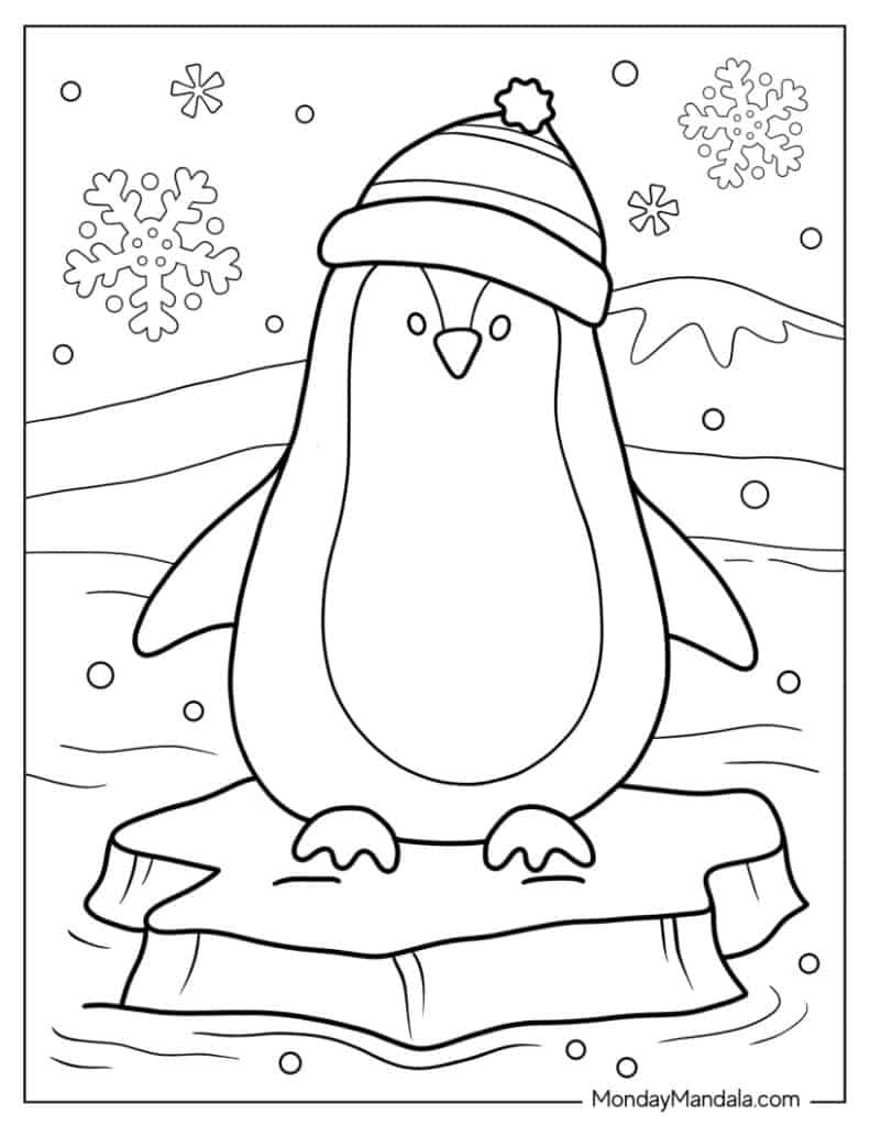 Free Printable January Coloring Pages Download Free Printable January