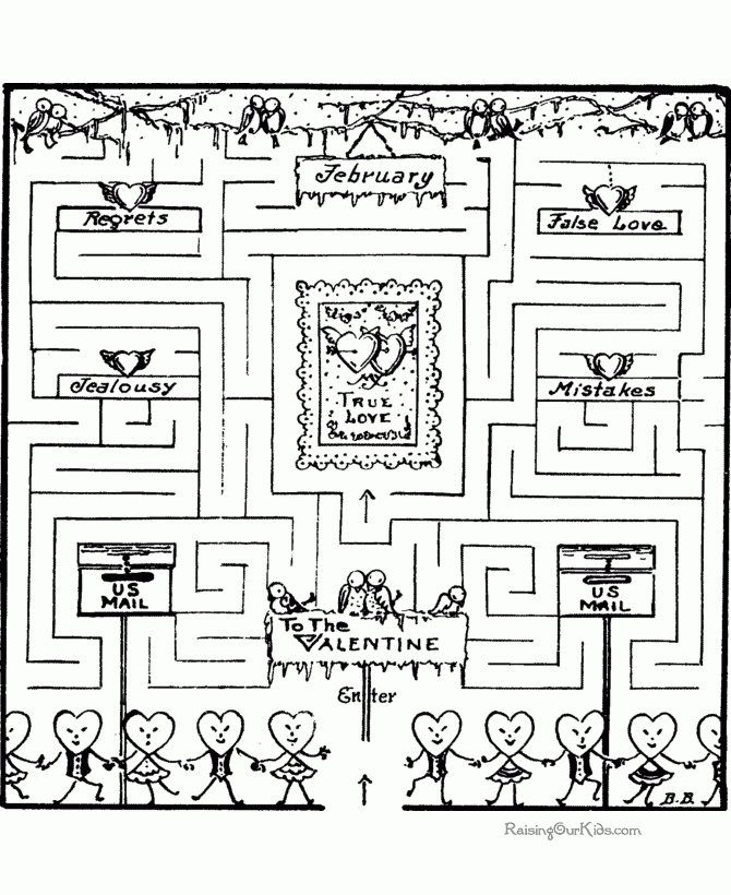 Free Printable Maze For Children 012
