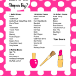 Free Printable What s In Your Sleepover Bag Slumber Party Game For Girls