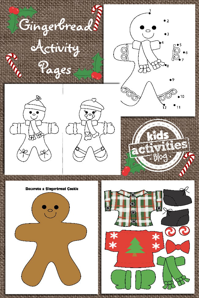 Gingerbread Man Free Printable