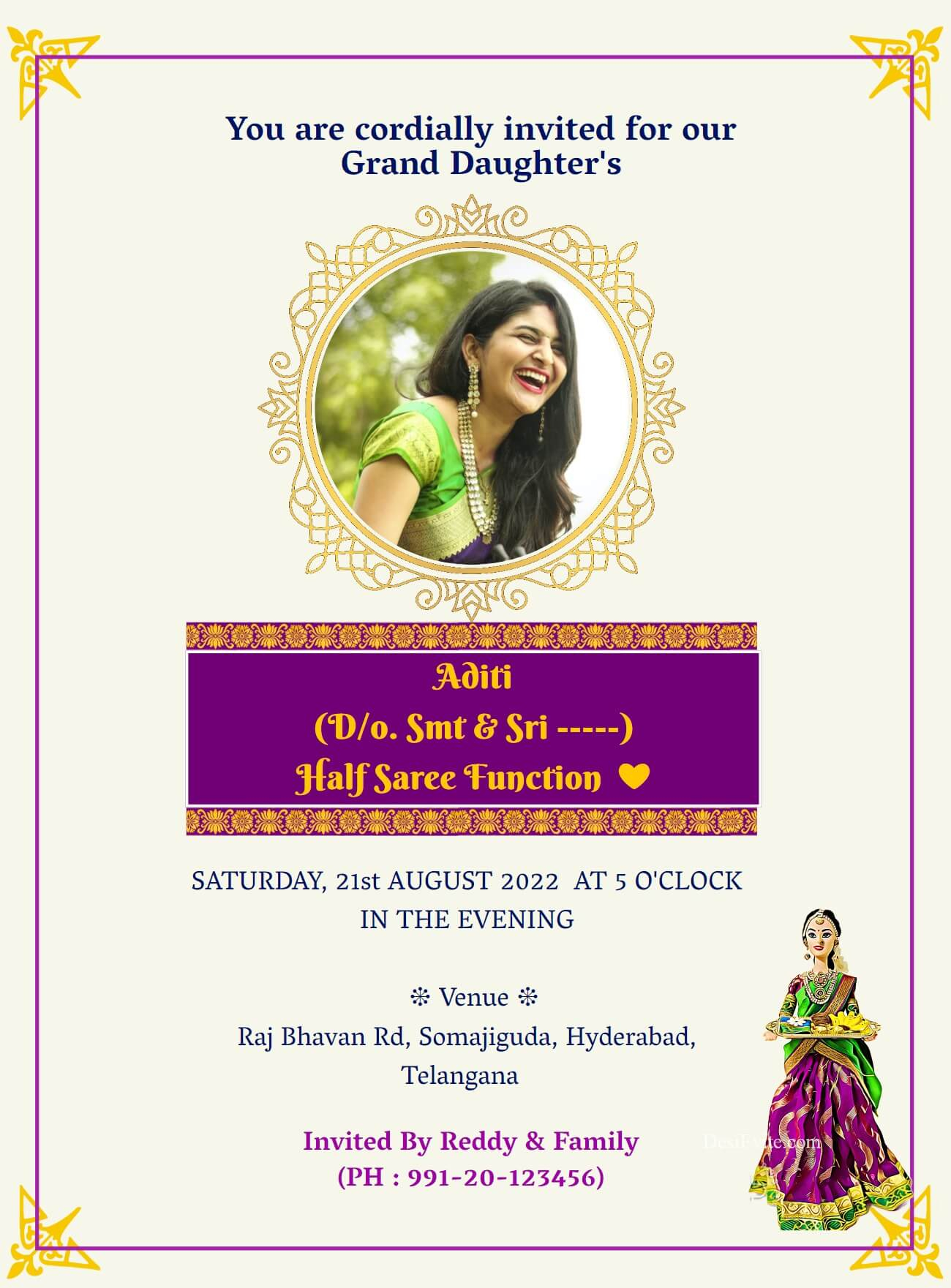 invitation message for religious function