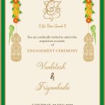 Hindu Engagement Function