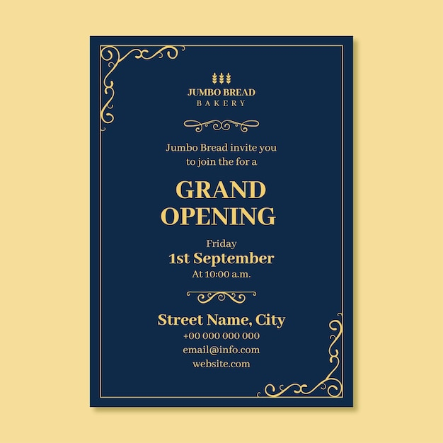 Hospital Opening Invitation Card Template Free Infoupdate