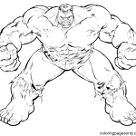 Hulk Coloring Pages Colorings Printable
