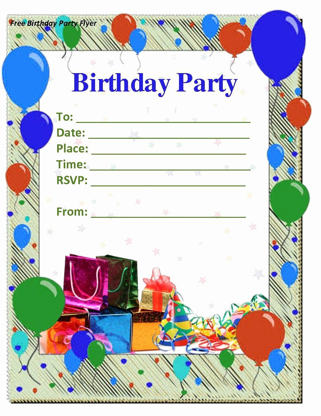 Microsoft Word Birthday Invitation Template Beautiful Birthday 