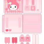 My Melody Paper Doll Printable