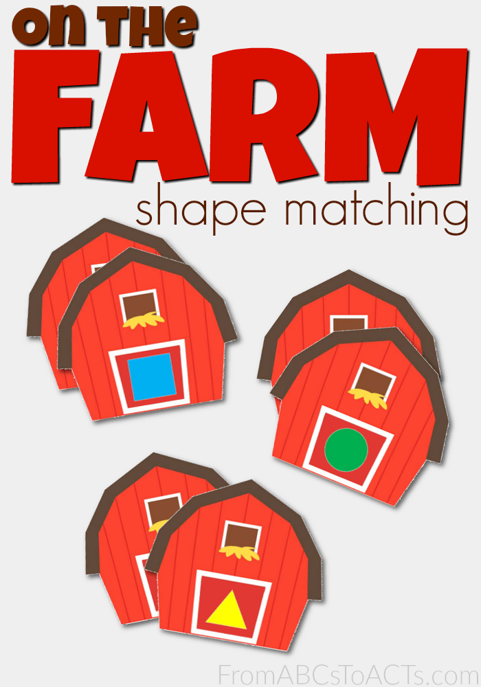On The Farm Shape Matching From ABCs To ACTs