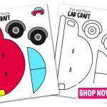 Printable Car Craft Template Simple Mom Project