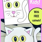 Printable Cat Craft For Kids with Free Cutouts The Hollydog Blog