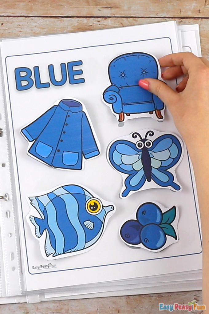 Printable Colors Quiet Book Easy Peasy And Fun Free Time Activities