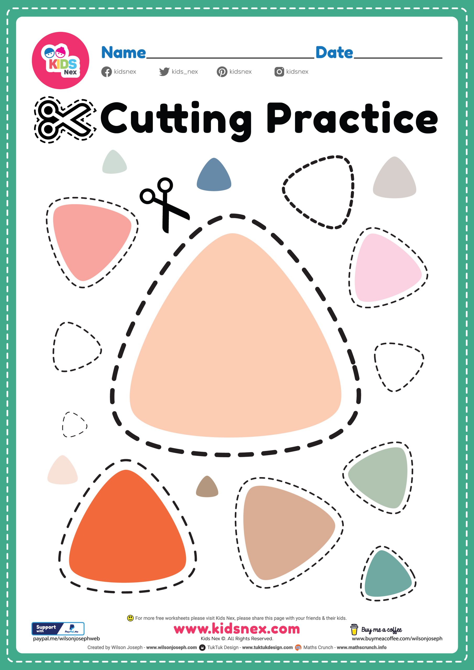 Printable Cutting Activities Free Printable Pdf For Kids Vrogue