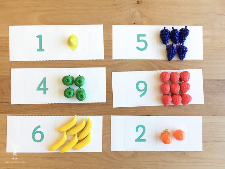 printable fruit activities for toddlers