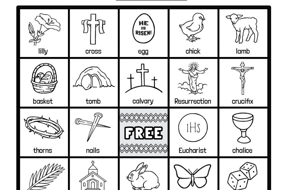 Printable Lent Activities