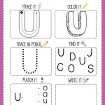 Printable Letter U Activities