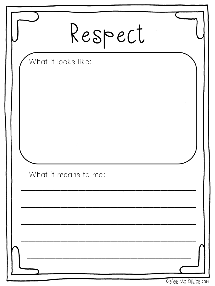 Printable Respect Activities Printable Word Searches