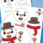 Printable Snowman Craft With Free Template