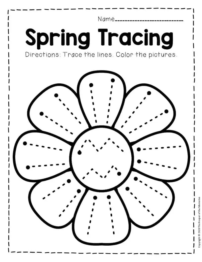 Printable Spring Activities
