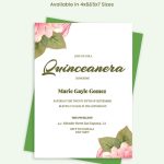 Quinceanera Invitation Template In Word FREE Download Template