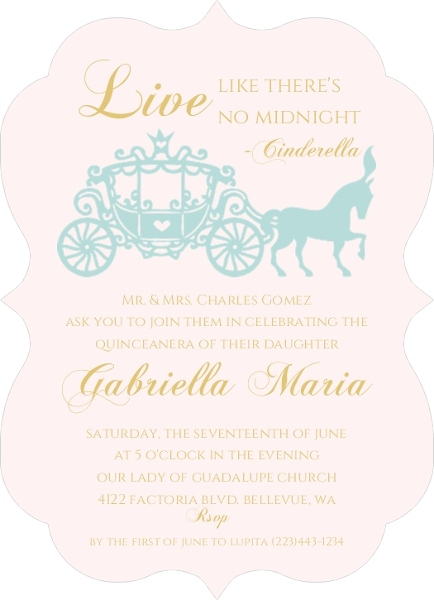 Quinceanera Invitation Wording Ideas Inspiration From PurpleTrail