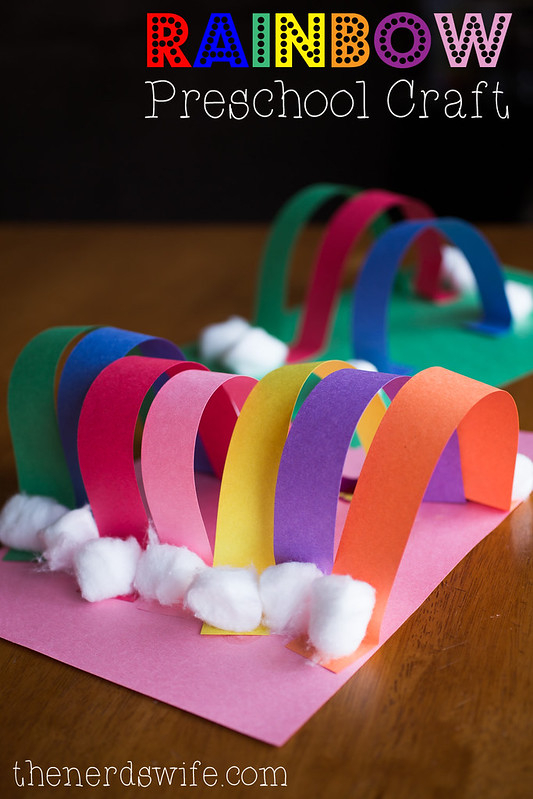 Rainbow Preschool Craft With Elmer 39 s Early Learners The Nerd 39 s Wife