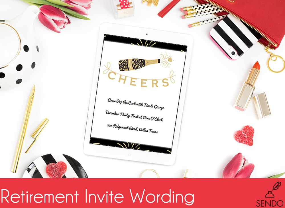 Retirement Party Invitation Wording