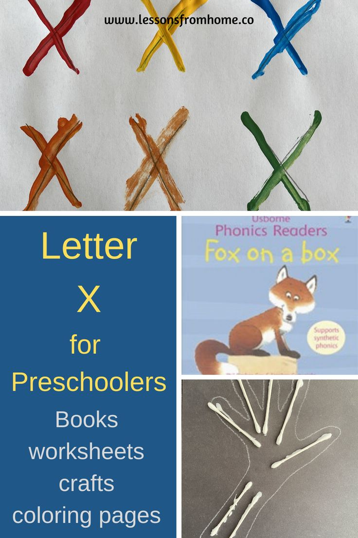 Simple And Fun Letter X Activities For Preschoolers Preschool 