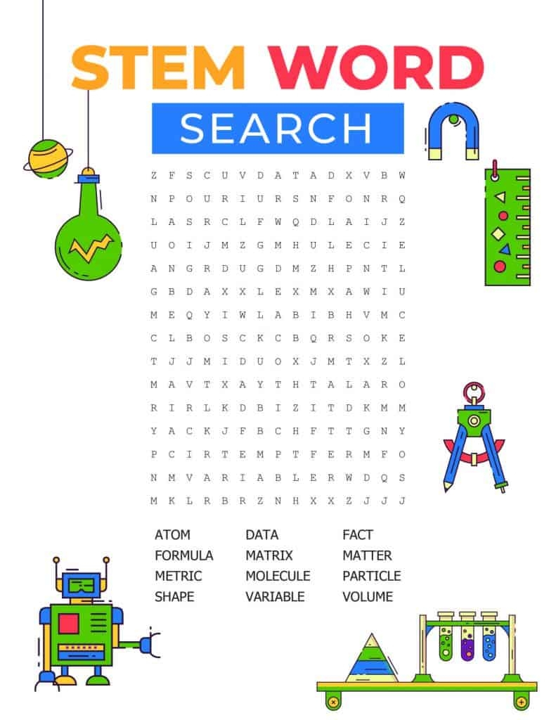 printable stem activities for kids printable stem activities for kids